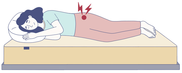 Hip replacement - sleeping position 