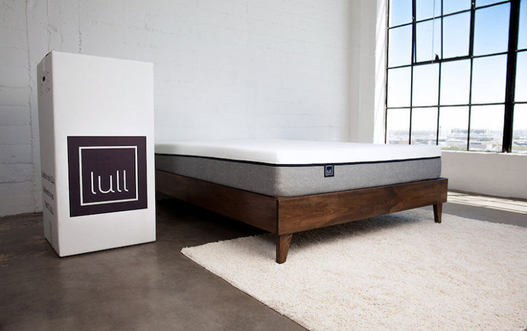 Lull Original 10 inch Memory Foam Mattress Twin White