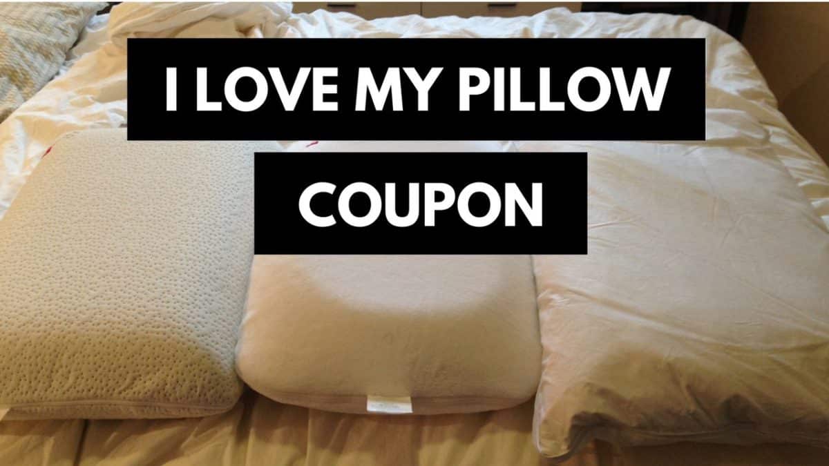 coupon code for my pillow