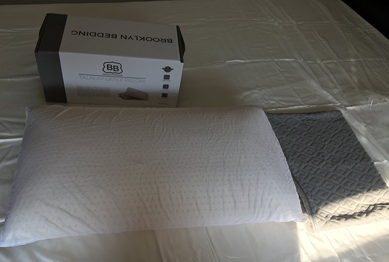 Brooklyn Bedding Talalay Latex Queen Plush Pillow Brooklyn Bedding Talalay Latex Queen Plush Pillow