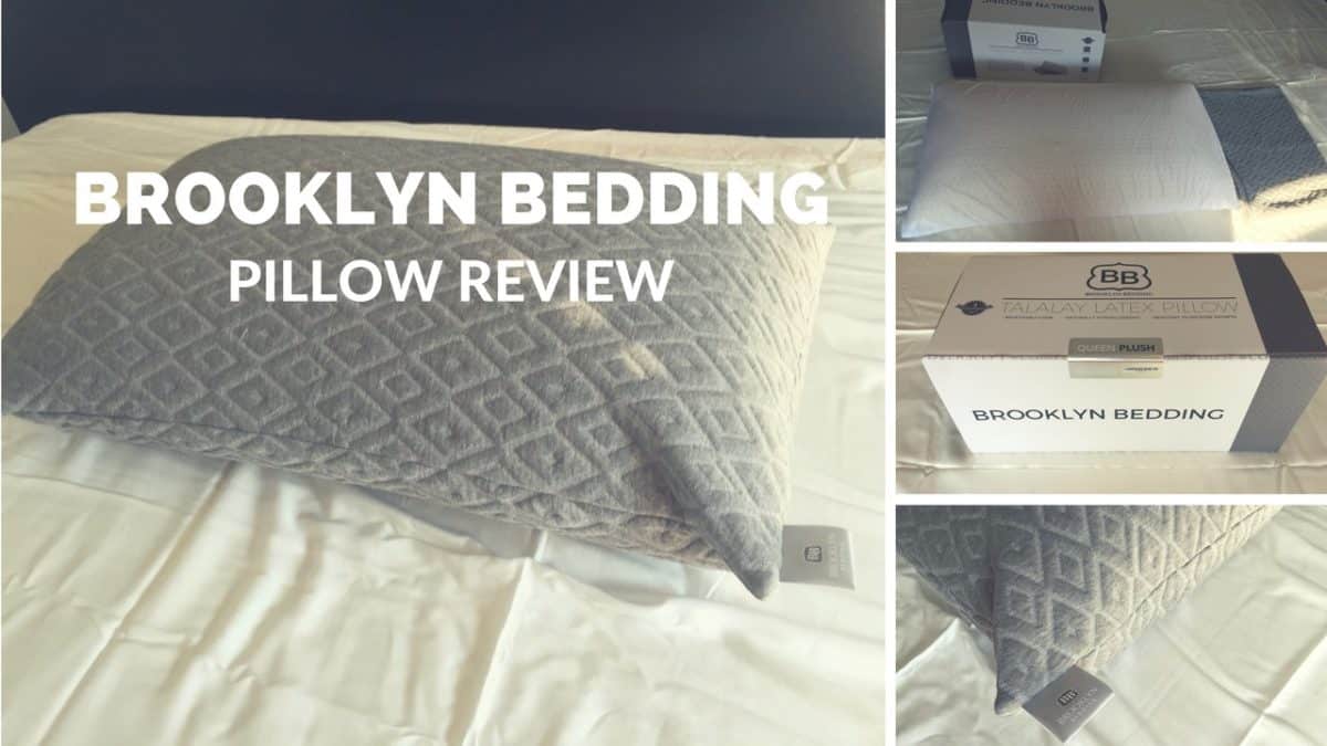 brooklyn bedding premium shredded foam pillow