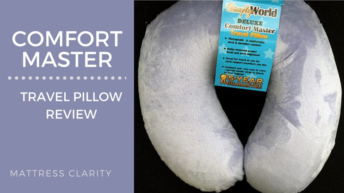 Comfort Master Travel Pillow Review 2024 Mattress Clarity
