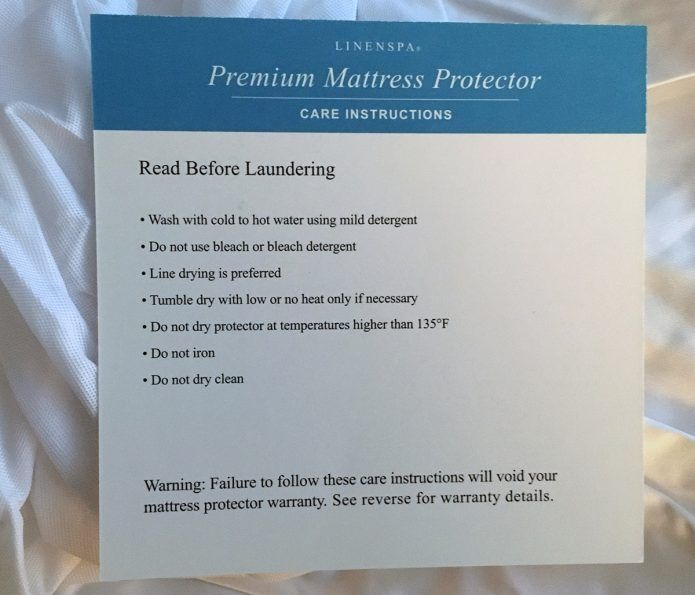 Linenspa Premium Mattress Protector Review Mattress Clarity