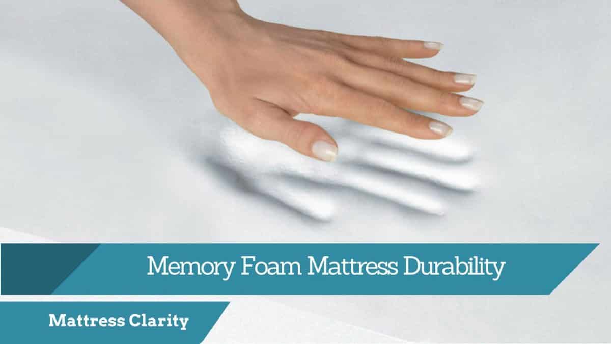 Memory Foam Mattress DurabilityTitle