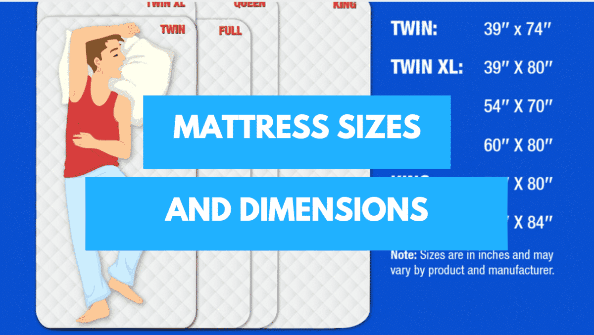 Mattress Sizes And Dimensions - A Comprehensive Overview ...
