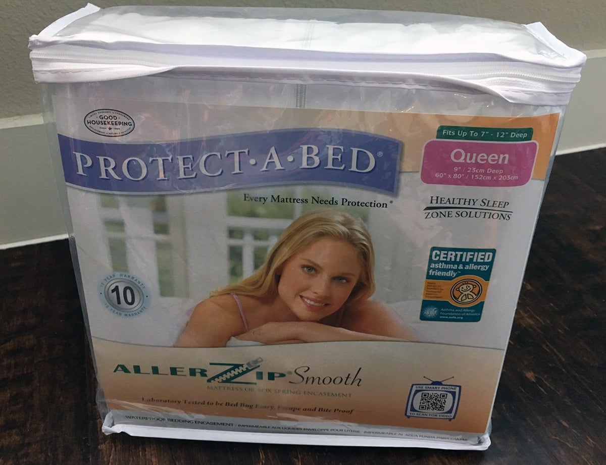 Protect-A-Bed 6-Inch Allerzip Smooth Mattress Encasement Full 