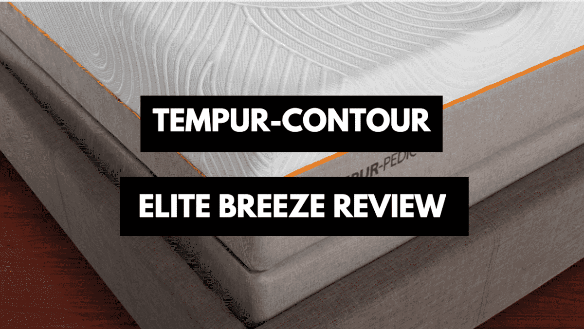 Tempur contour elite breeze king deals