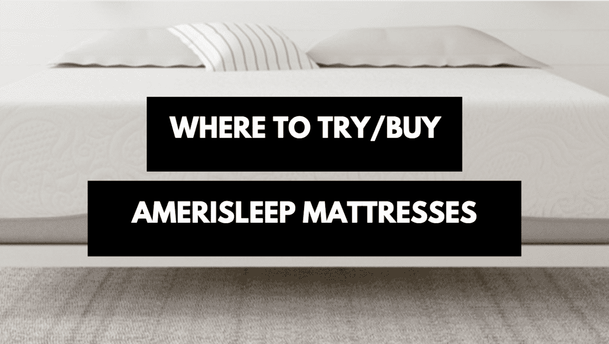 Try And Buy Amerisleep Mattresses- Dealers And Stores - Mattress ...