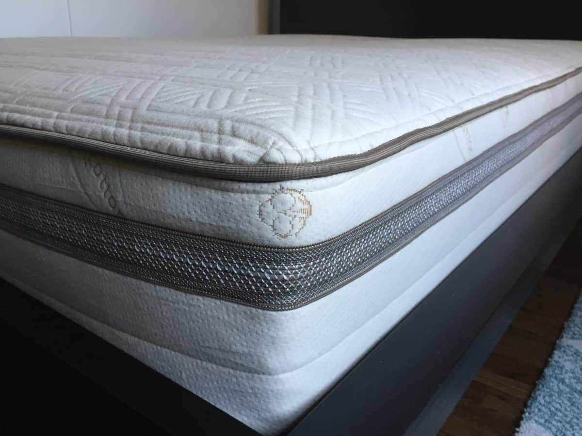 urban green natural mattress pad