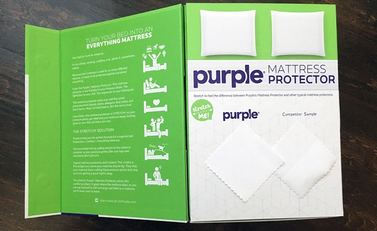 purple mattress protector washing instructions
