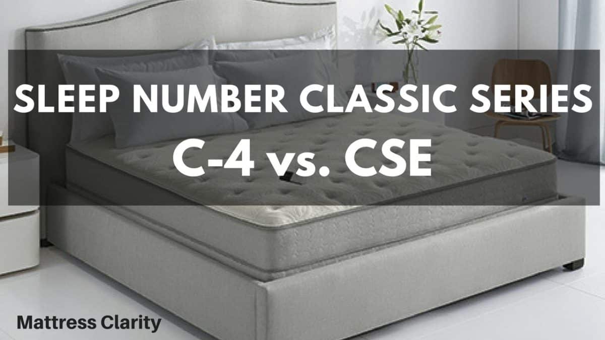 Sleep Number C4 vs CSE 2024 Comparison Mattress Clarity