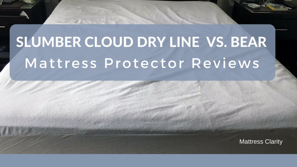 Mattress Protector: Slumber Cloud Dry Line VS. Bear