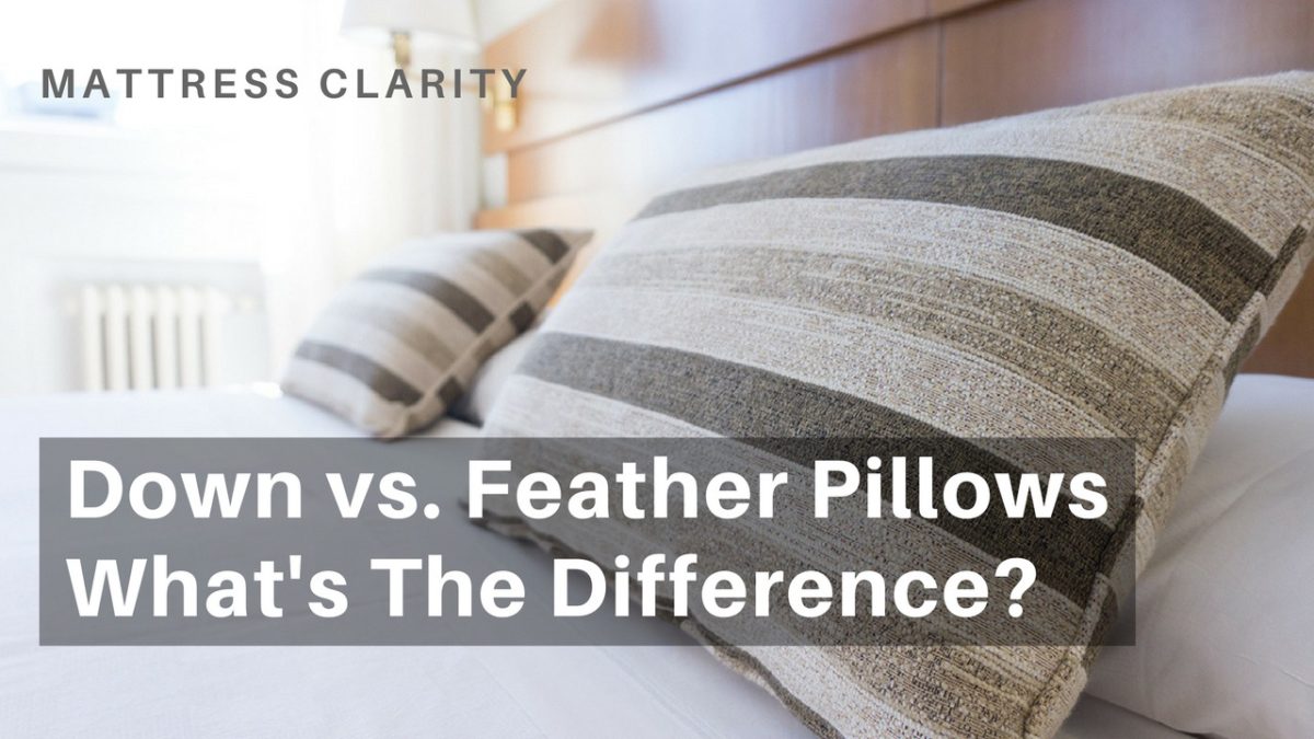 down feather pillows