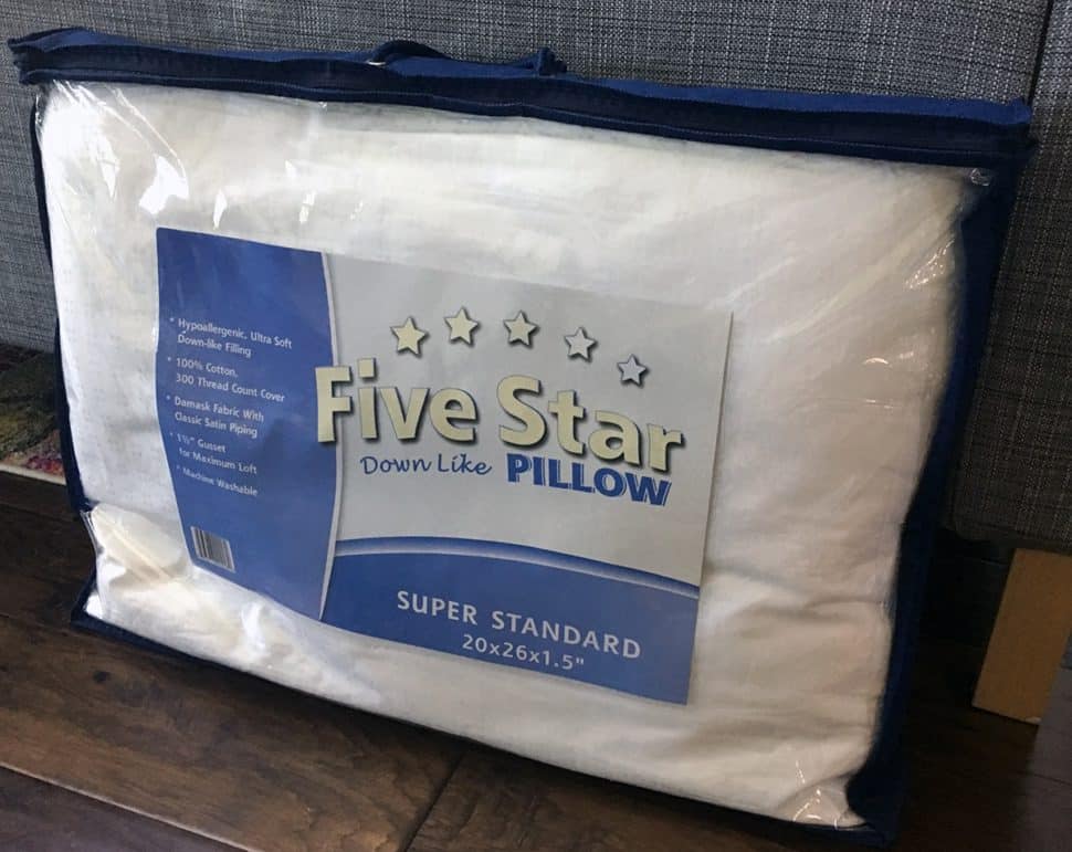 Five Star Down Alternative Pillow Review (2024) Mattress Clarity
