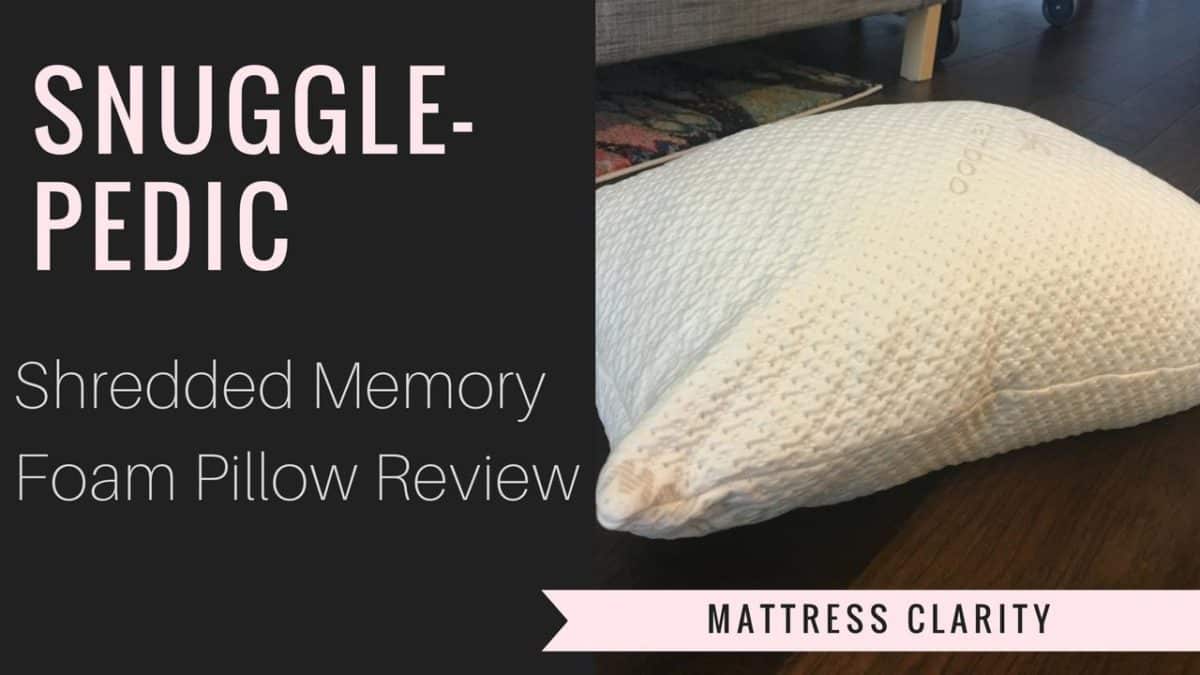 Tempurpedic Mattress Reviews >> Snuggle-Pedic Adjustable Shredded Memory Foam Pillow Review Tempurpedic Mattress Reviews >> Snuggle-Pedic Adjustable Shredded Memory Foam Pillow Review