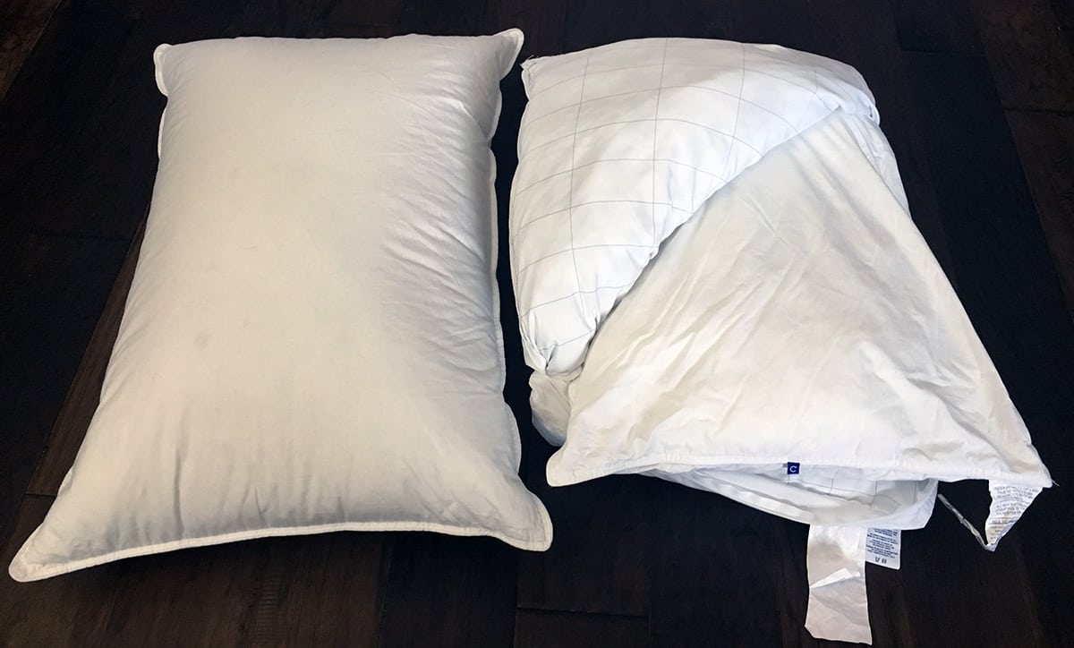 eLuxury Supply vs Casper Pillow Comparison 2024 Mattress Clarity