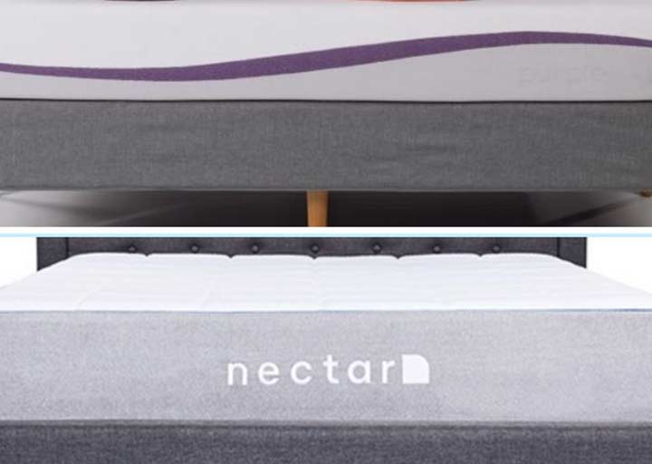 nectar mattress vs. purple mattress