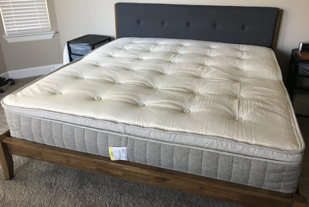 King mattress bed