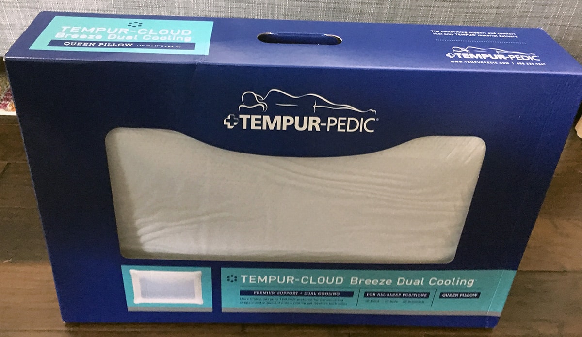 tempur pedic cloud breeze pillow