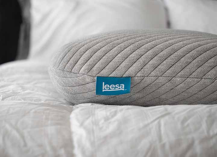 Leesa Pillow Review - 5" height