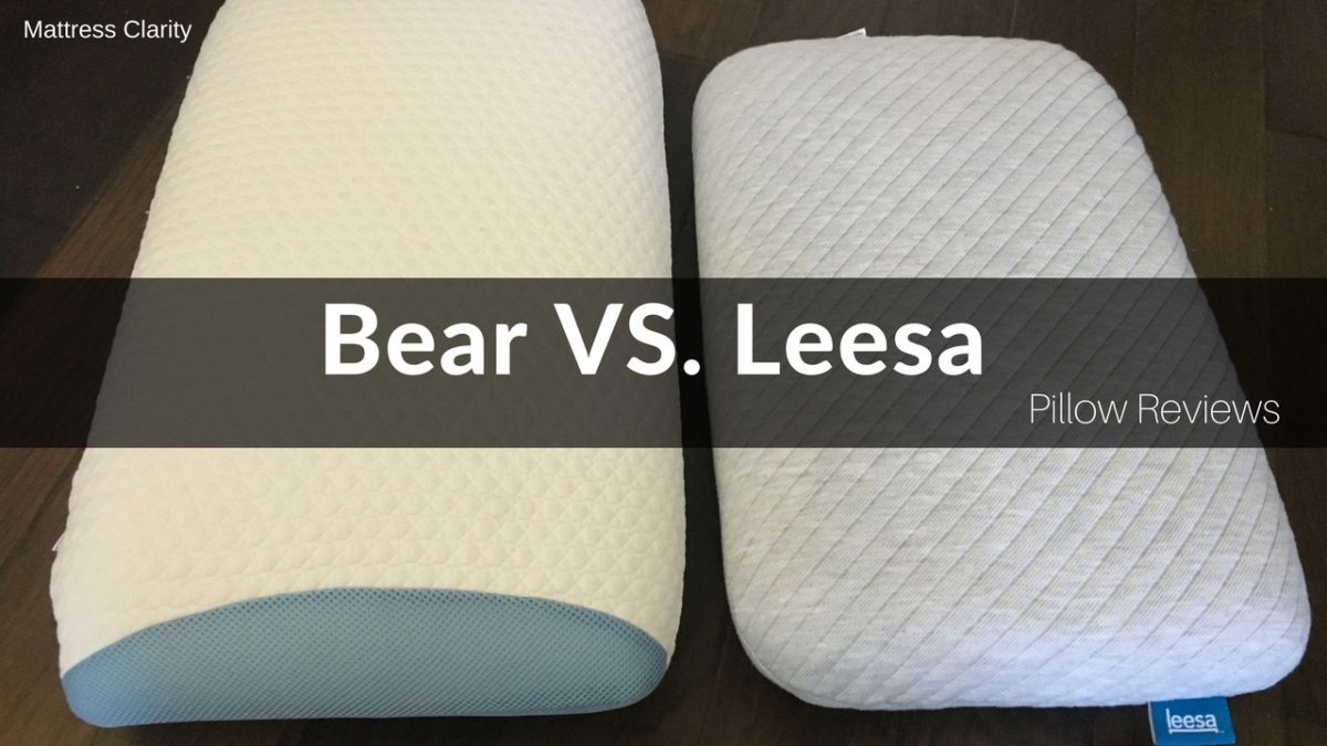 Bear Pillow vs Leesa Pillow