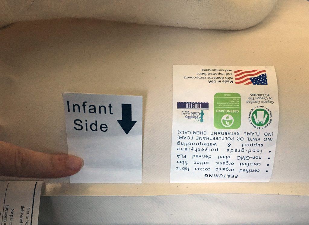 Naturepedic organic deals crib mattress