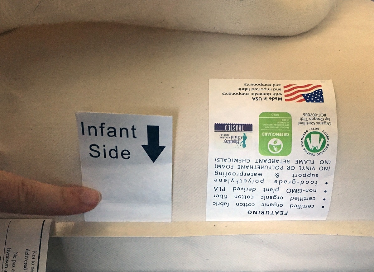 naturepedic 2 in 1 organic crib mattress