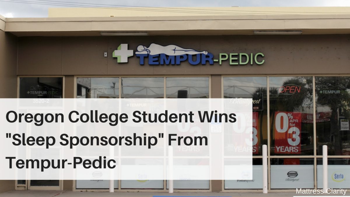 Tempur shop student discount