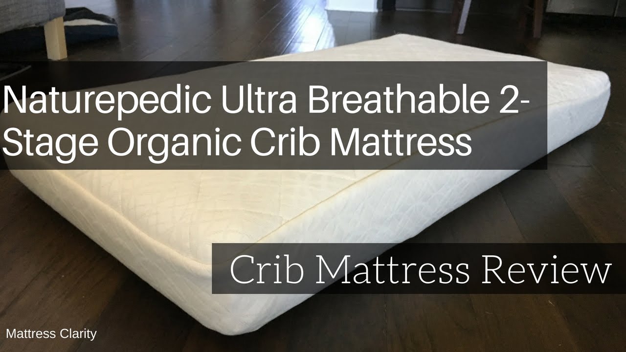 Naturepedic Ultra Breathable 2 Stage Organic Crib Mattress