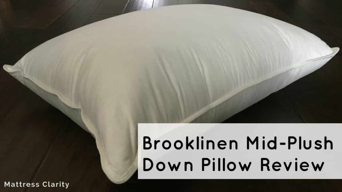 Brooklinen Mid-Plush Down Pillow Review (2024 Update)