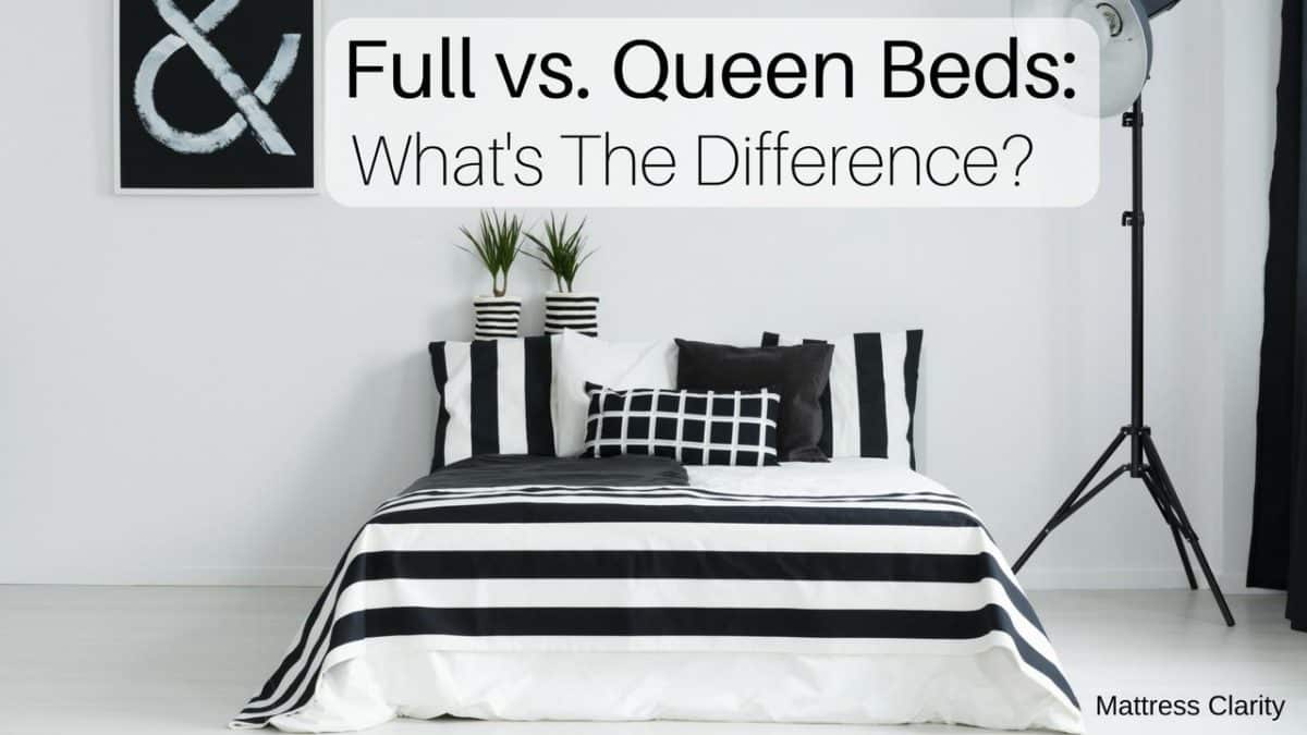 Full Vs Queen Bed Size Mattress Dimensions