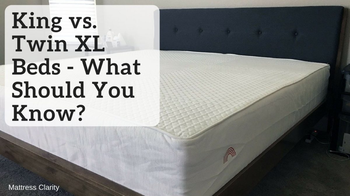 King Vs Twin Xl Bed Sizes And Dimensions Mattress Clarity