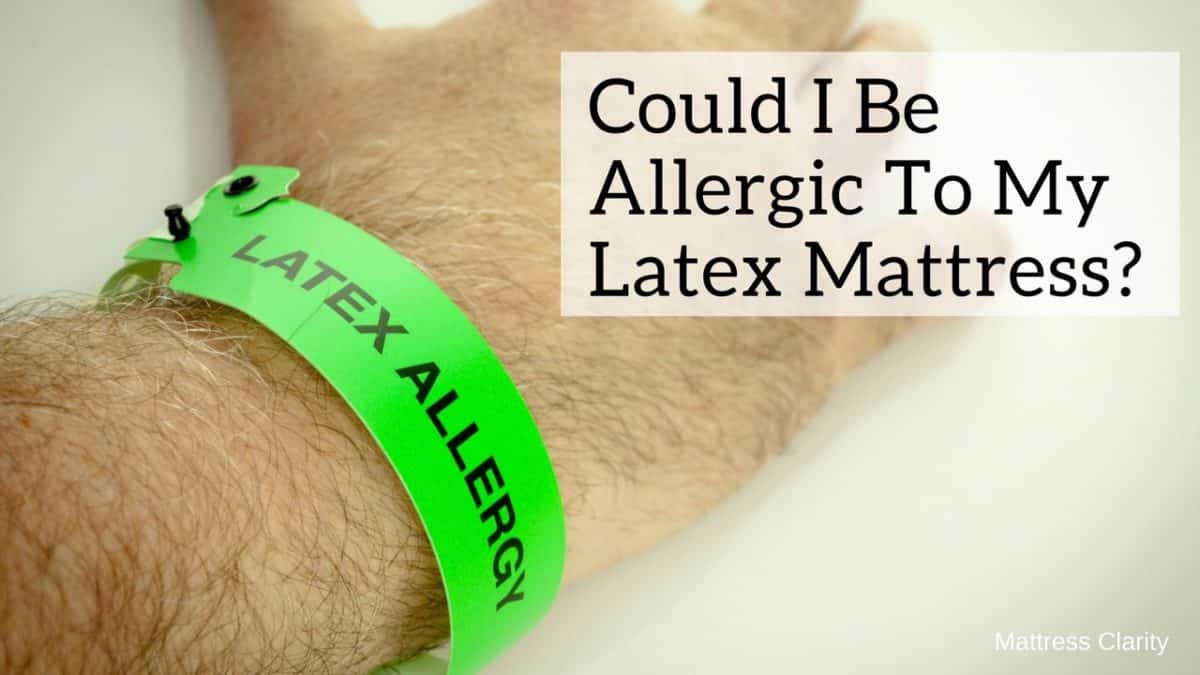 allergic reaction to latex mattress