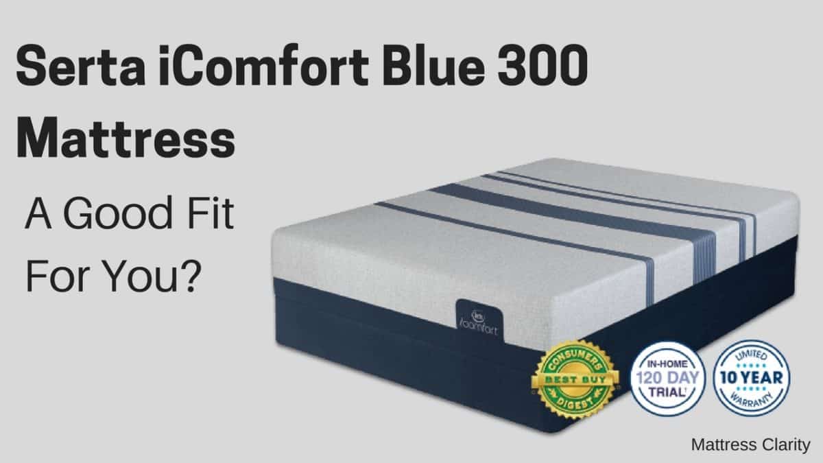 serta icomfort blue 300 ct plush mattress