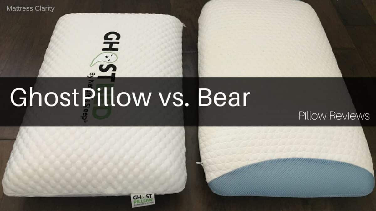 Bear shop mattress pillow