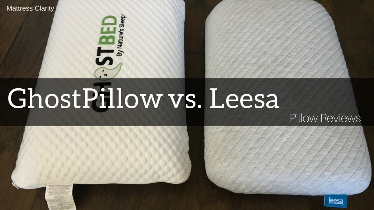 GhostPillow vs Leesa Pillow Review 2024 Mattress Clarity