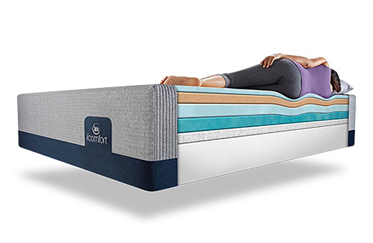 serta icomfort memory foam mattress plush