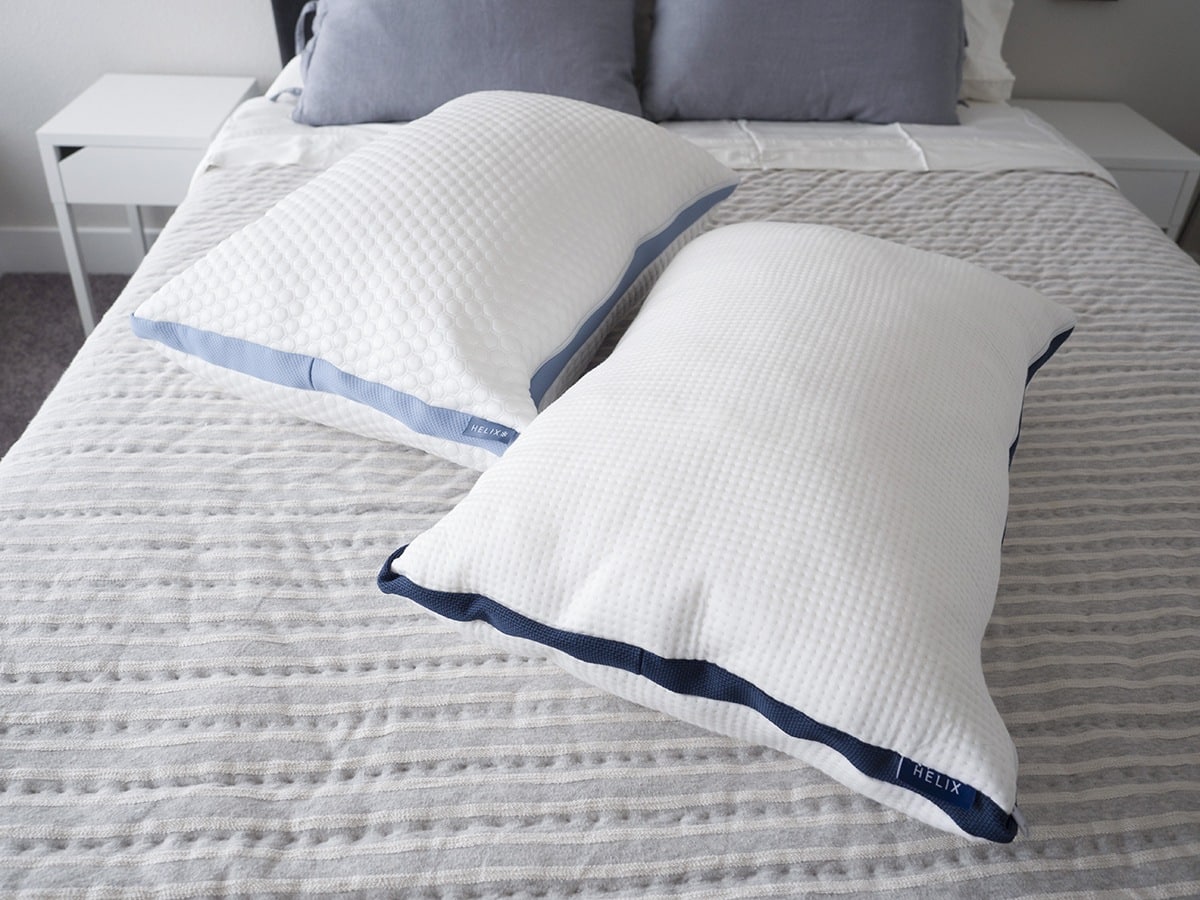 Helix + Helix Cool Pillow Review Helix Adjustable Pillow