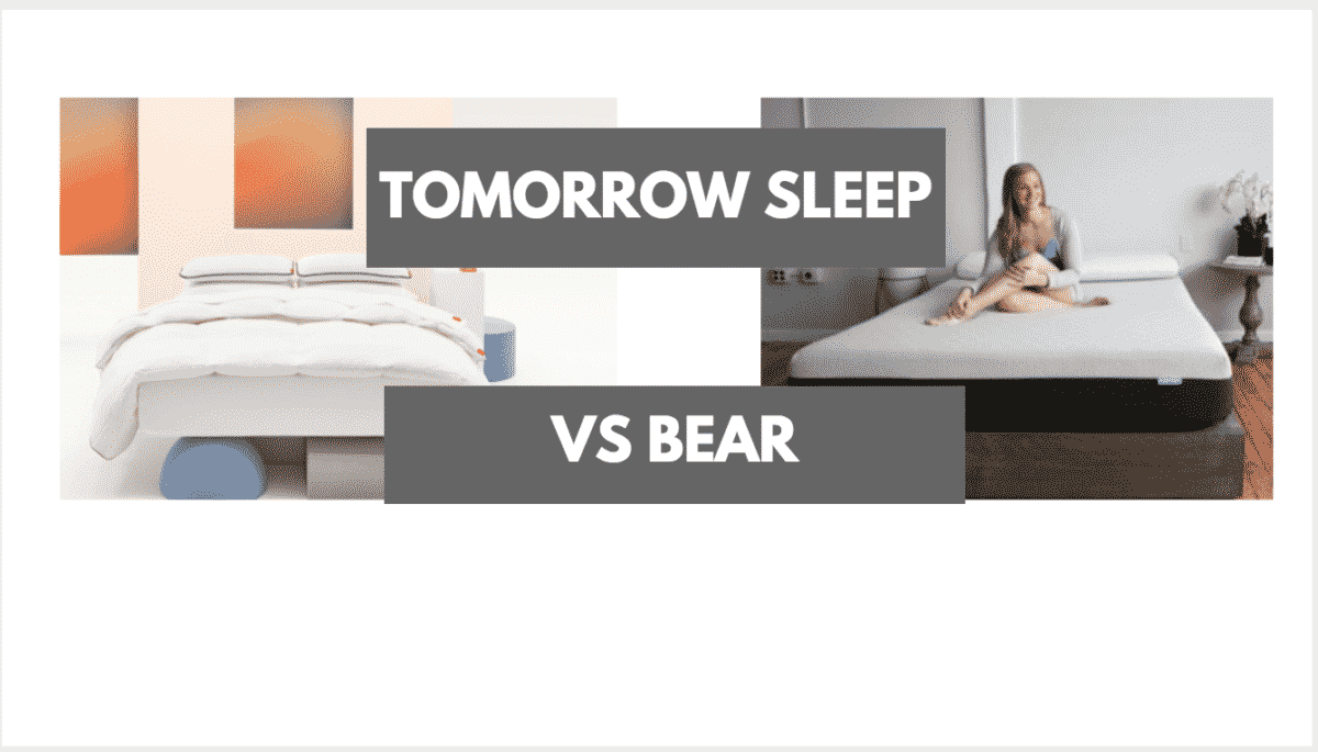 Tomorrow Sleep vs Bear Mattress (2024) Mattress Clarity