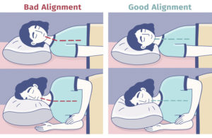 pillow alignment