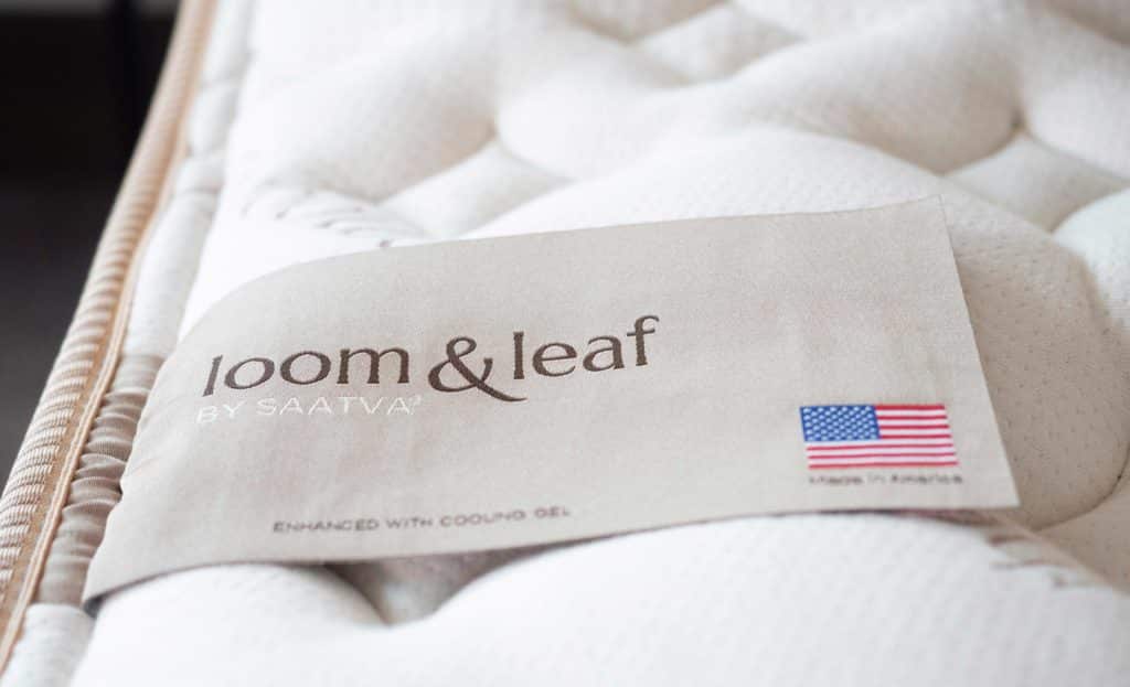 loom leaf memory foam mattress