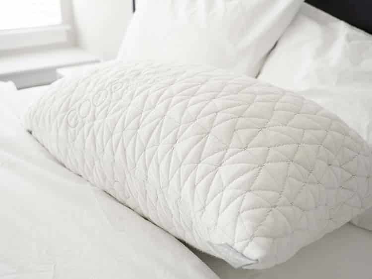 Coop Home Goods Premium Adjustable Loft Pillow Hypoallergenic Cross-Cut Memo 