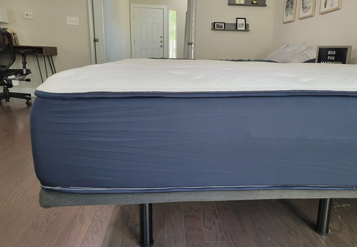 A close shot of the Big Fig mattress's design