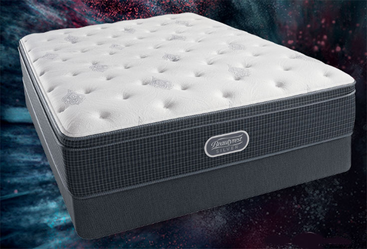 beautyrest silver open seas plush pillow top