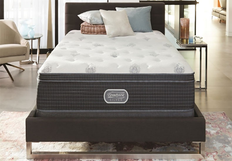 beautyrest silver open seas plush pillow top