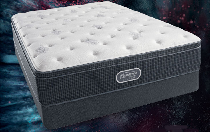 beautyrest silver plush euro top