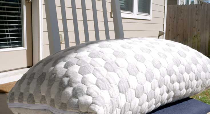 Fluff Your Pillow Outside