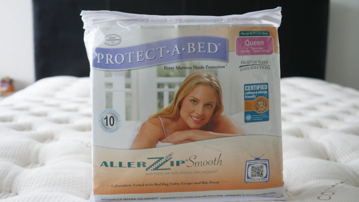 Protect-A-Bed Mattress Protector package