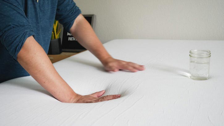 Casper Wave mattress motion transfer