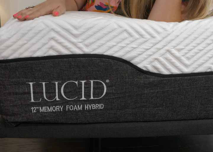 Lucid Hybrid Mattress - Featured